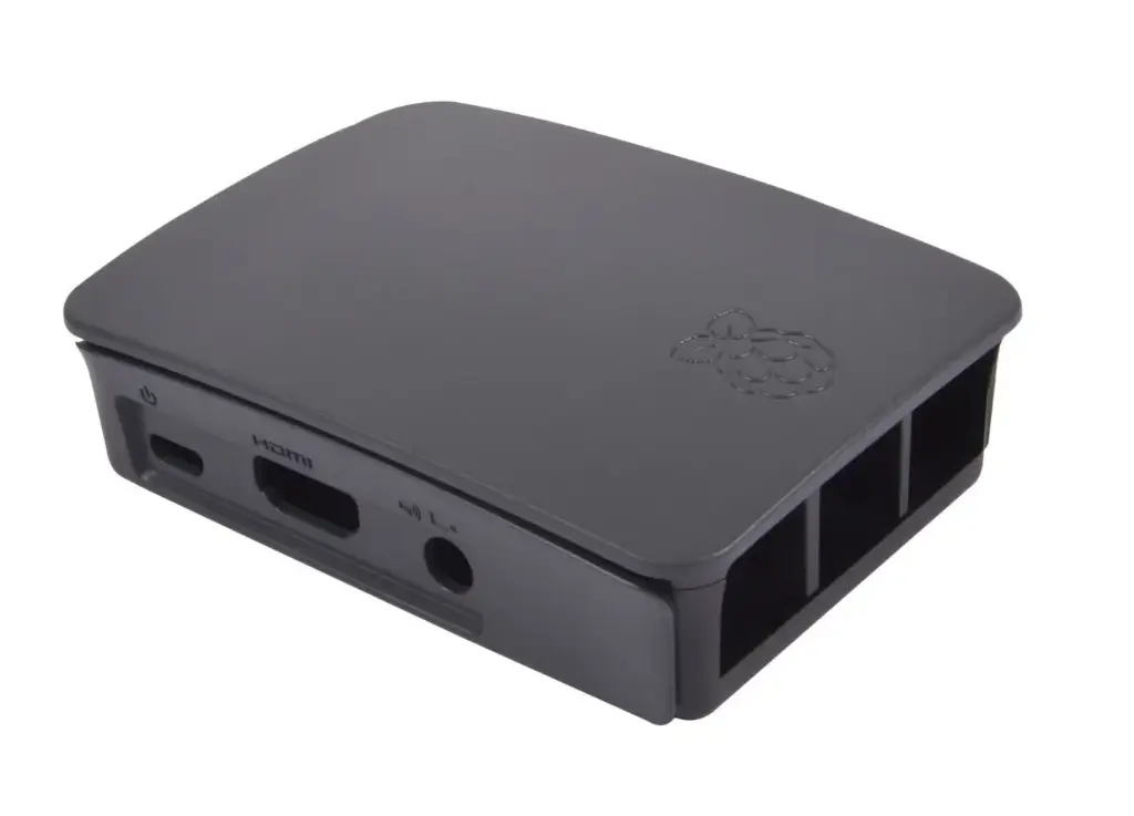 Raspberry Pi 3 Model B Official Case Enclosure Black (Compatible ...